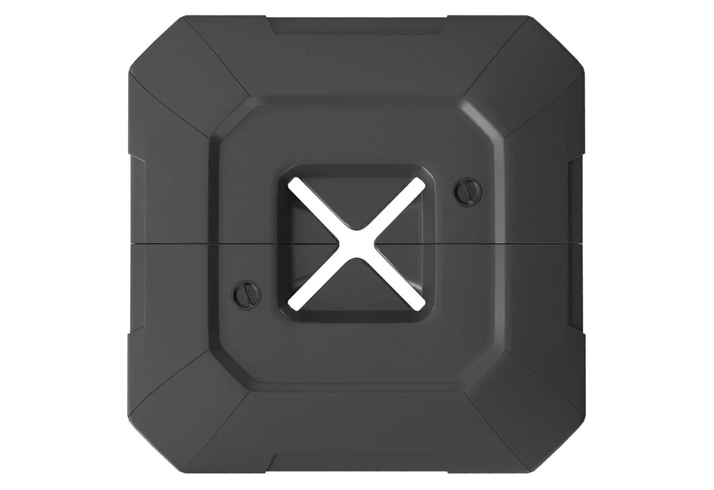 Outsunny Beschwerungsgewicht Schwarz 2-tlg. für Ampelschirm