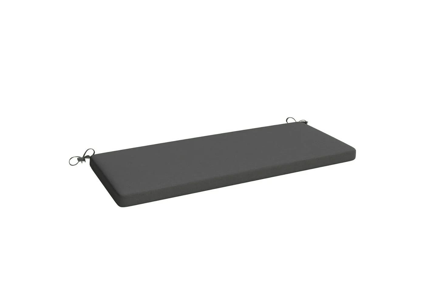 Outsunny Bankauflage Outdoor-Sitzkissen Dunkelgrau UV-beständig