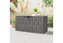 Outsunny Gartenbox Aufbewahrungsbox Grau UV-beständig Wasserdicht Bild 3