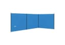 Outsunny Windschutz 540x150 cm Blau mit Stahlstangen Bild 1