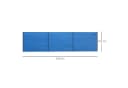 Outsunny Windschutz 540x150 cm Blau mit Stahlstangen Bild 3