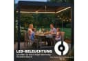 Outsunny Pergola mit LED-Beleuchtung und Fernbedienung Bild 4