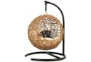 PawHut Katzenhaus Rattan mit Kissen und Spielball Bild 1