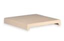 Lycce Klemmkissen Bankauflage Beige Kunstleder Bild 5