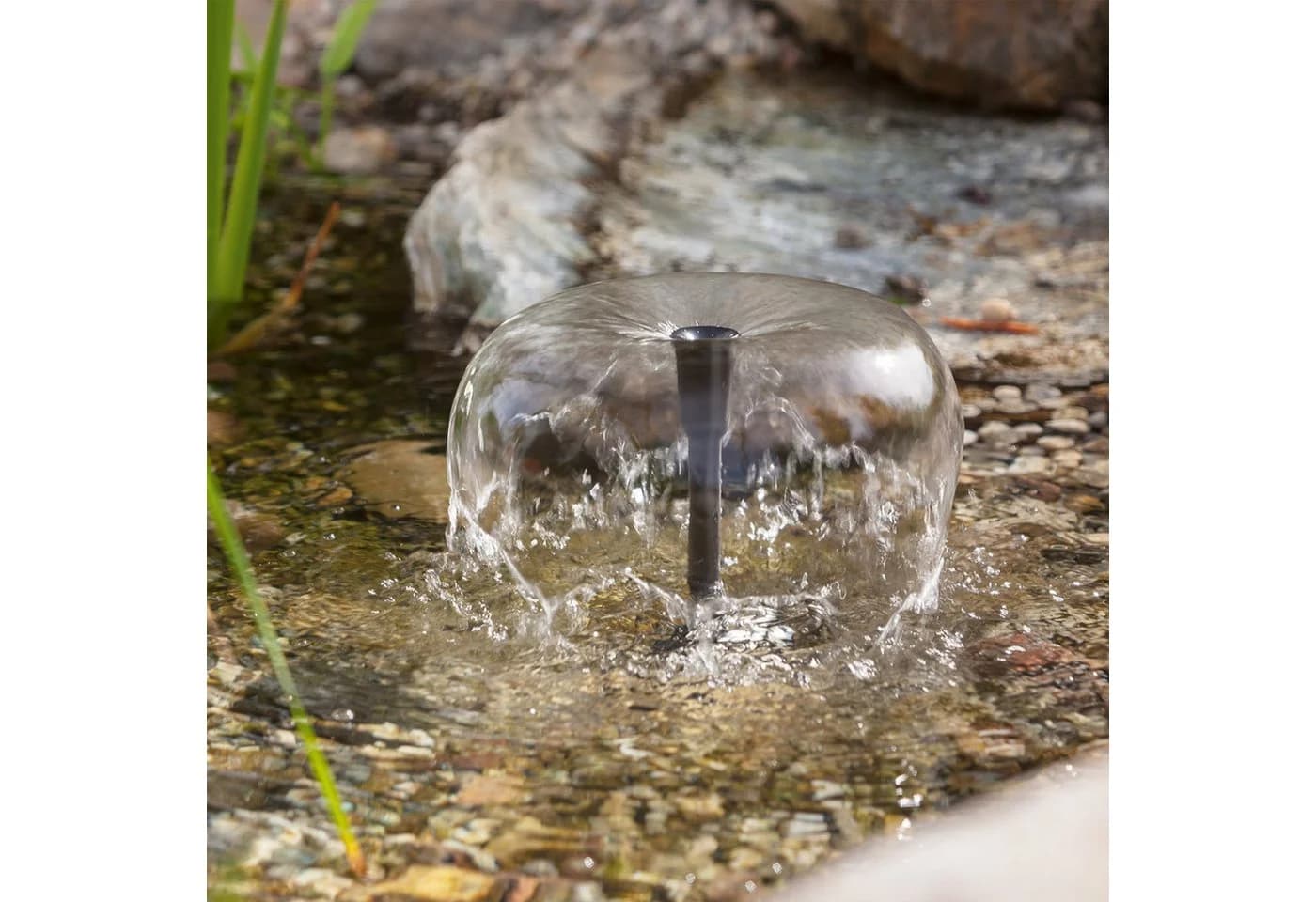 esotec Solarpumpe 5/470 Teichpumpen-System WaterSplash mit Solarmodul - Bild 5