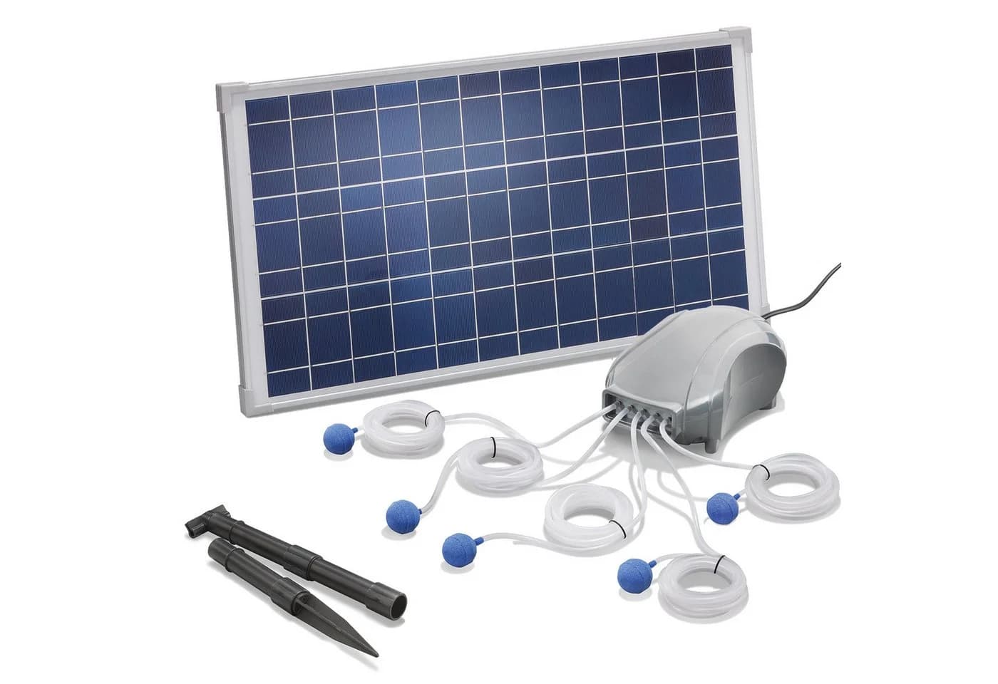 esotec Teichbelüfter 25/600 Solar Komplettset 5x120l/h - Bild 2