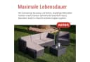 Keter Gartentisch Provence Anthrazit Wetterfest Polypropylen Bild 5