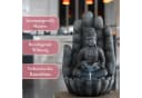 INTERGARDEN Zimmerbrunnen Buddha mit LED-Beleuchtung Polyresin Bild 3