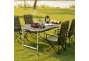 CampFeuer Campingtisch 6 Plätze Faltbar Höhenverstellbar Aluminium Bild 1
