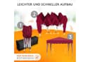 Kronenburg Faltpavillon 3x3 m Rot - Wasserdicht & UV-Schutz Bild 3