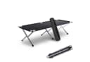 Kronenburg Faltbett XXL Campingbett klappbar Schwarz Bild 2