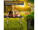 Kronenburg Faltbett XXL Campingbett klappbar Schwarz Bild 5