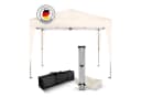 Kronenburg Faltpavillon 2x2 m Blau Wasserdicht UV-Schutz Bild 2
