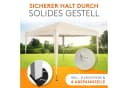 Kronenburg Faltpavillon 2x2 m Blau Wasserdicht UV-Schutz Bild 5