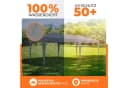 Kronenburg Partyzelt 3x6m wasserdicht Gartenpavillon Bild 3