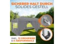 Kronenburg Partyzelt 3x6m wasserdicht Gartenpavillon Bild 5