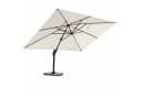RS Trade Sonnenschirm Rechteck 3x4m Aluminium UV-Schutz Sand hell Bild 2