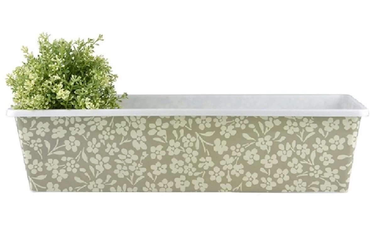 Jet-Line Blumentopf 3er Set Grau Beige Pflanztrog