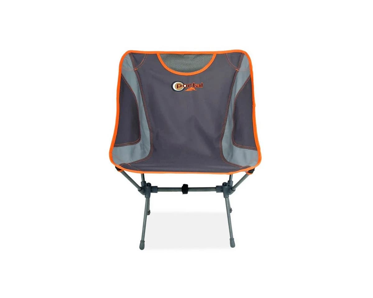 Portal Outdoor Campingstuhl Aaron - Faltbar, Aluminium, Grau