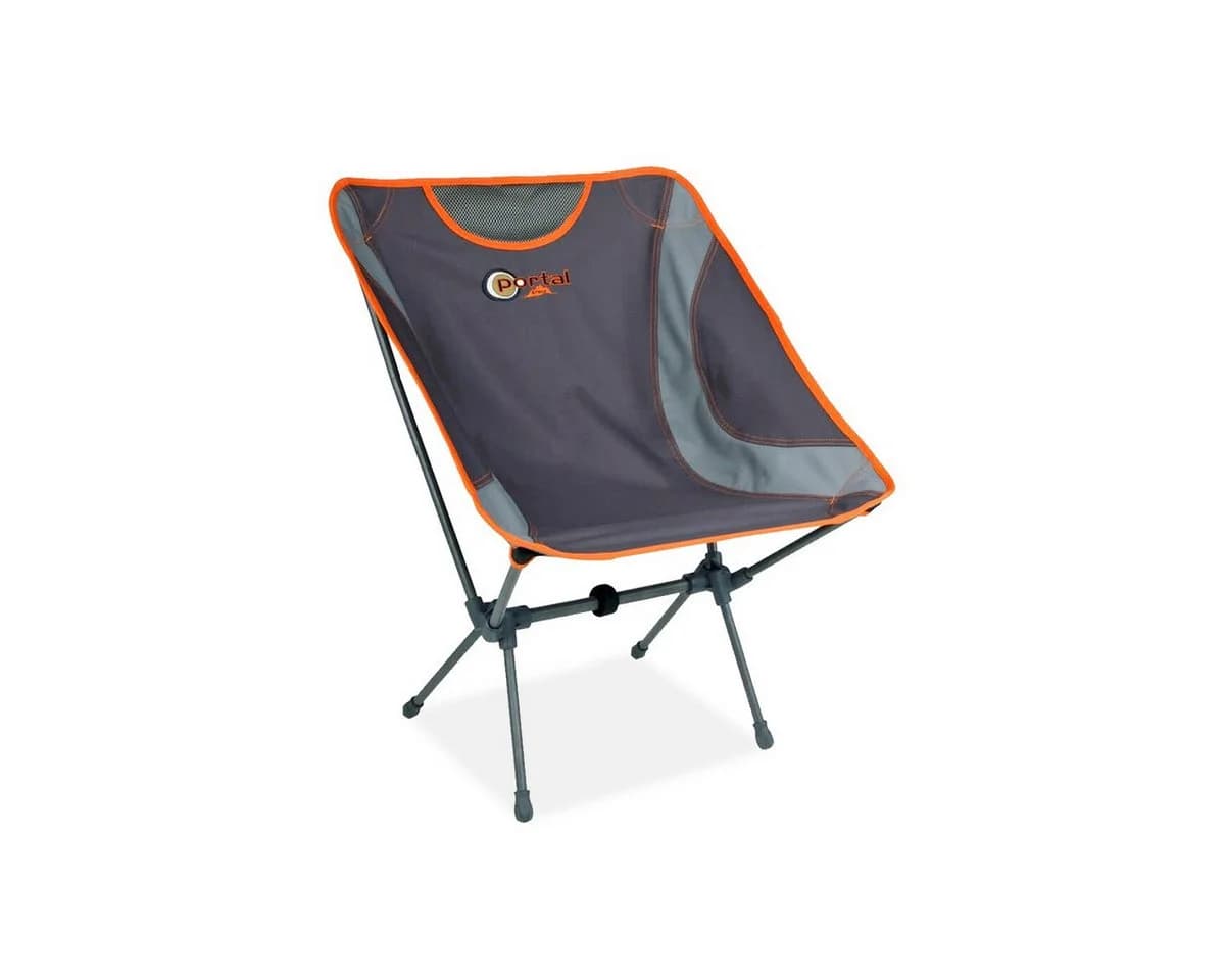 Portal Outdoor Campingstuhl Aaron - Faltbar, Aluminium, Grau - Bild 2