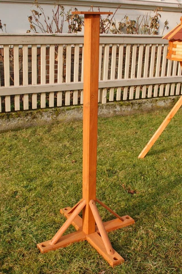 DSH DEKO SHOP HANNUSCH Vogelhaus Standfuß Einbeinig