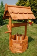 DSH DEKO SHOP HANNUSCH Zierbrunnen Holz Brunnen Bild 2