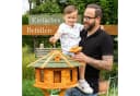DSH DEKO SHOP Vogelhaus Hannusch mit Ständer & Solarlicht Bild 1
