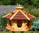 DSH DEKO SHOP Vogelhaus Hannusch mit Ständer & Solarlicht Bild 2
