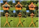 DSH DEKO SHOP HANNUSCH Vogelhaus Futterhaus mit Bitumendach Bild 2