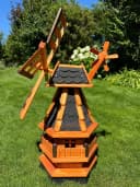 DSH DEKO SHOP HANNUSCH Garten-Windmühle Norddeutsche Art Holz Bild 2