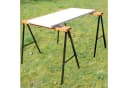 TRUTZHOLM Klappbock 2x 250 kg Traglast Stahl Orange Bild 1