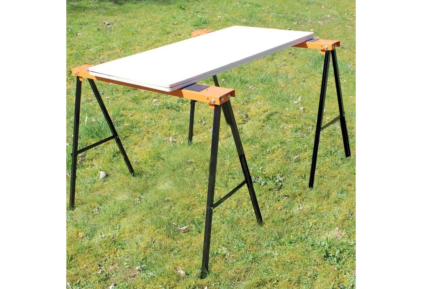 TRUTZHOLM Klappbock 2x 250 kg Traglast Stahl Orange