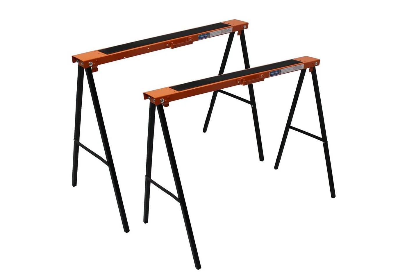 TRUTZHOLM Klappbock 2x 250 kg Traglast Stahl Orange - Bild 2