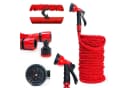 Grafner Dehnbarer Gartenschlauch 30m Rot mit Multifunktionsbrause Bild 2