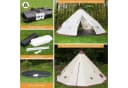 Skandika Tipi-Zelt Kota 550 Beige 12 Personen Bild 3