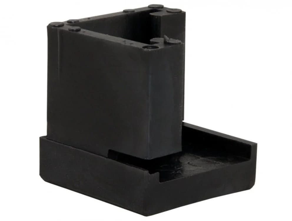 TexDeko Bierzeltgarnitur Bodenschoner 12-tlg. Schwarz Gummi - Bild 2