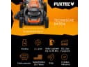 FUXTEC Elektrorasenmäher FX-RME43 43 cm Schnittbreite 45 L Fangkorb 1200 Watt Bild 1