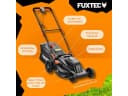 FUXTEC Elektrorasenmäher FX-RME43 43 cm Schnittbreite 45 L Fangkorb 1200 Watt Bild 4