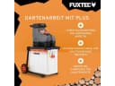 FUXTEC Gartenhäcksler FX-EGH2800B 44 cm max. Astdurchmesser 2800W Walzenschneidsystem 60L Fangbox Bild 3