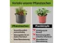 Zooprinz Pflanztaschen 30L & 60L Vliesstoff UV-beständig Bild 1