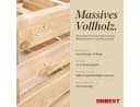 ONBEST Holzkomposter 520L FSC-Holz Stecksystem Braun Bild 4