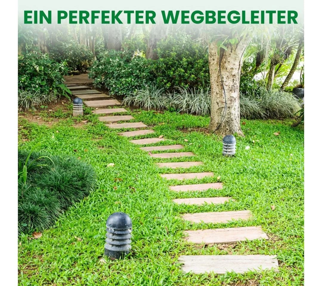 Gartenpirat Holzfliesen Lärche Rollweg 2,5m - Bild 3