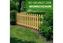 Gartenpirat Gartenzaun Kiefer imprägniert Typ A Bild 3
