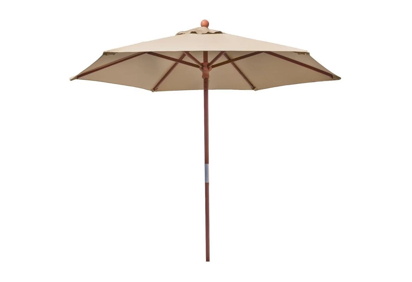 anndora-sonnenschirm Sonnenschirm 2,1m Balkon Landhausschirm Polyester