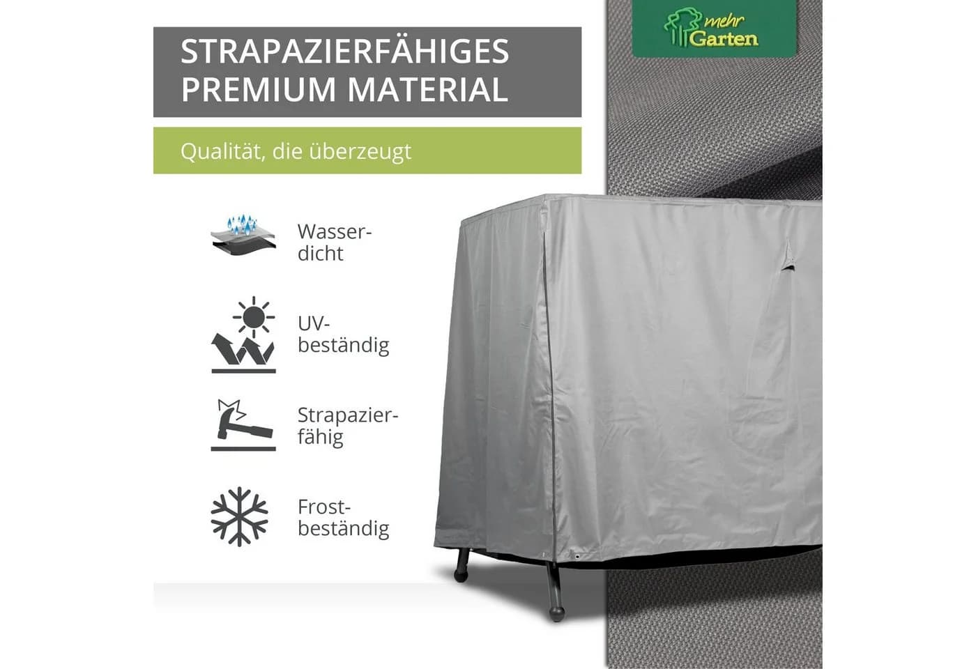 Premium Schutzhülle für Hollywoodschaukel / Gartenschaukel mehr Garten - Bild 4