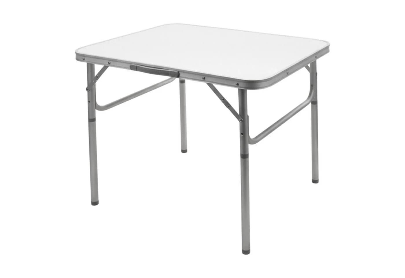 Spetebo Klapptisch Universal Campingtisch Grau Silber Höhenverstellbar - Bild 2