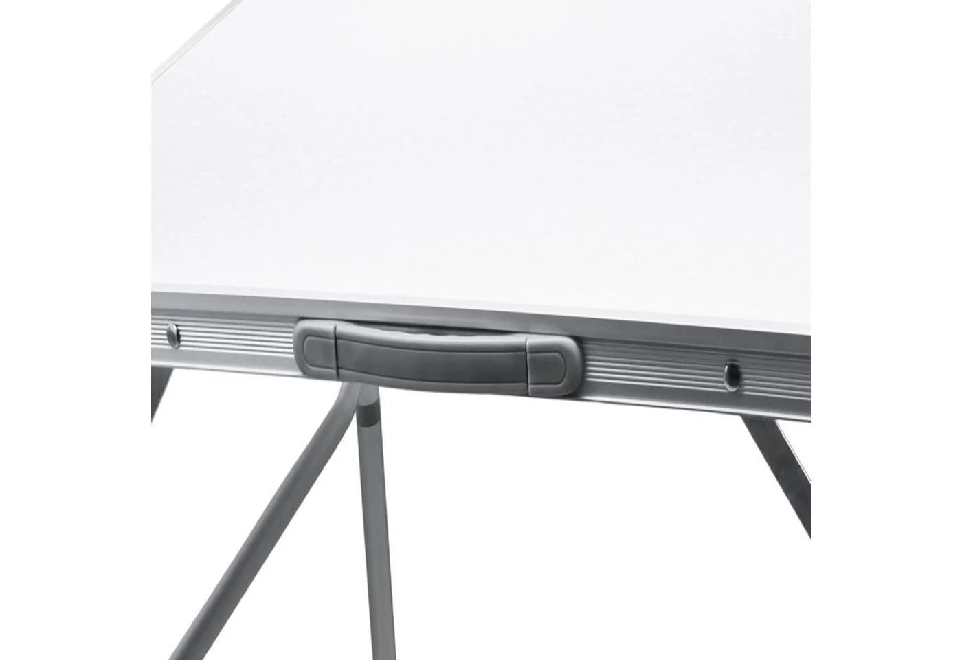 Spetebo Klapptisch Universal Campingtisch Grau Silber Höhenverstellbar - Bild 4