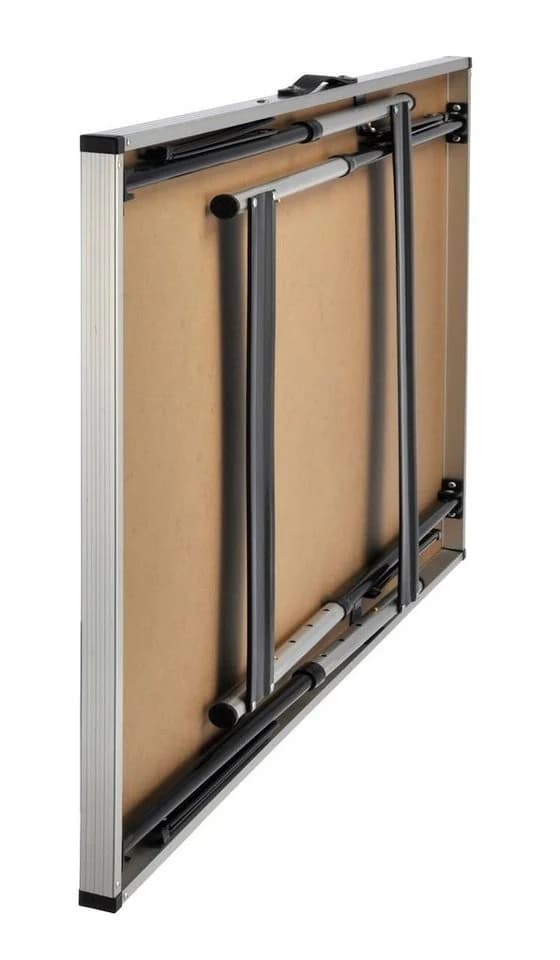 Spetebo Klapptisch Universal Campingtisch Anthrazit/Silber höhenverstellbar