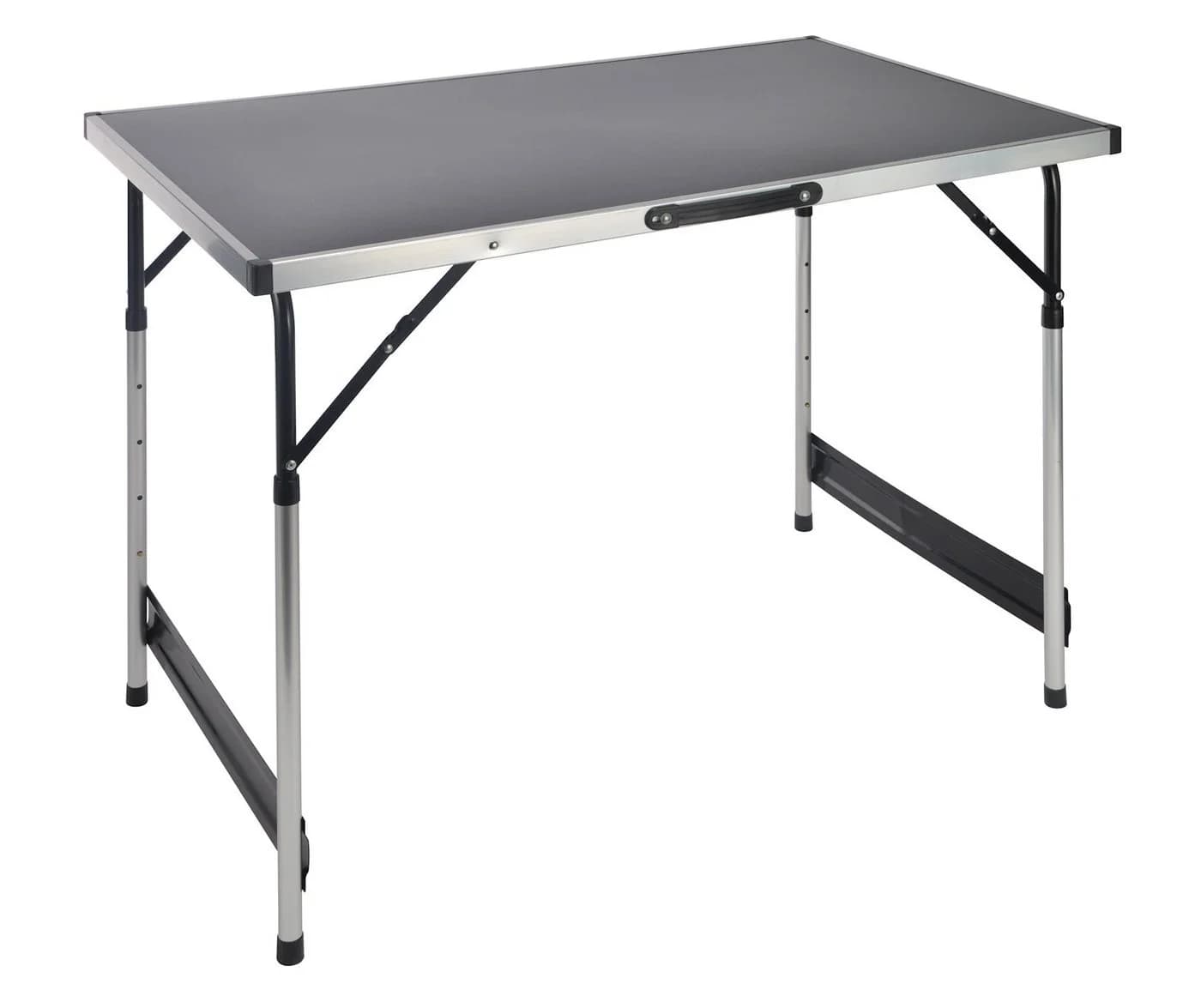 Spetebo Klapptisch Universal Campingtisch Anthrazit/Silber höhenverstellbar - Bild 2