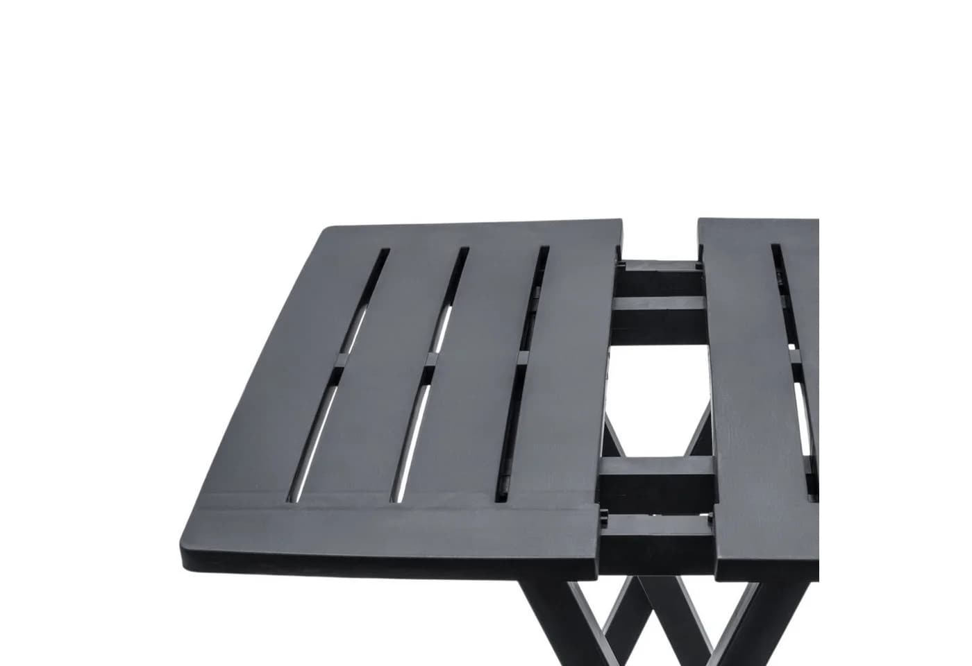 Spetebo Gartentisch Klapptisch ADIGE Anthrazit Kunststoff - Bild 4